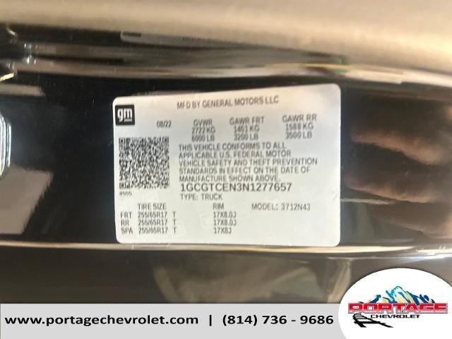 2022 Chevrolet Colorado LT